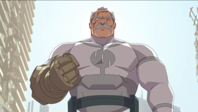 Still from Invincible season three finale