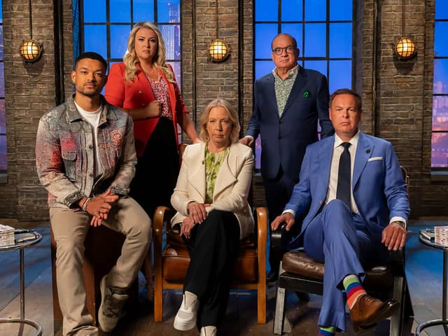 Dragons' Den cast on BBC