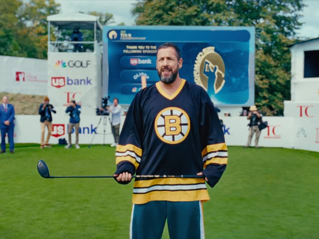 Adam Sandler as Happy Gilmore in Happy Gilmore 2