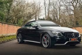 The AMG 63S Convertible is a gorgeous car from any angle