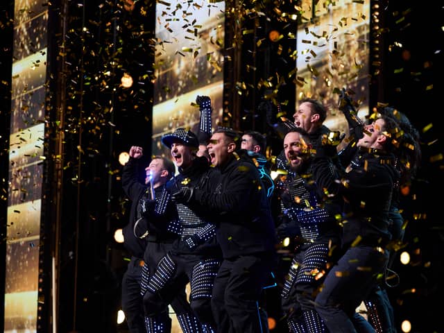 The Blackouts got an unprecedented 'group' Golden Buzzer for their performance. 