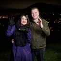 Omaze Million Pound House Norfolk winner Victoria Curtis-Cresswell with husband Dale.