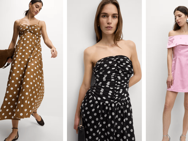 Looking for the perfect outfit for a wedding or the races? Look no further than the M&S Polka dot dress 