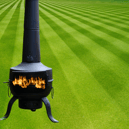 This clever fire pit / BBQ grill is at a super low price
