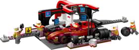 Create your own high-speed pit stops with this child-friendly Ferrari playset
