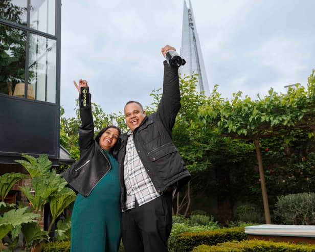 Roger & Shalini Cana Omaze winners at their £4.5m London home
