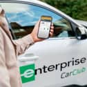 Just walk up to the car, load up your app, and drive away