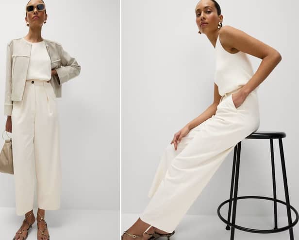 M&S is back online are we are ordering these perfect everyday Barrel Leg Trousers 