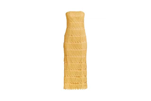 Crochet Bandeau Midaxi Dress
