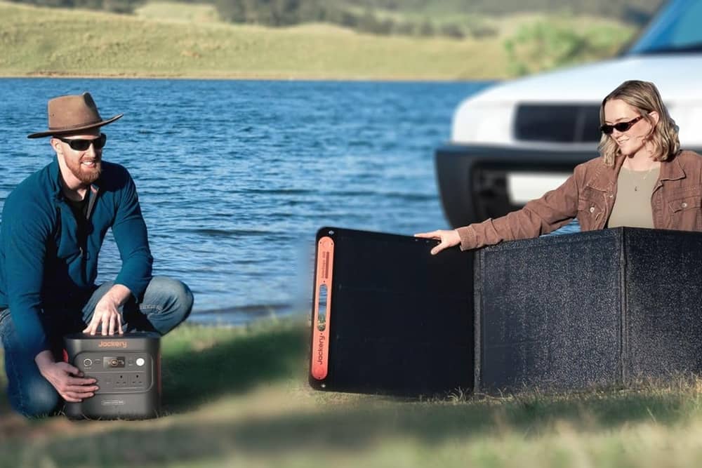 Jackery's Explorer 2000 V2 can run for weeks when paired up to a solar panel - as long as the sun shines