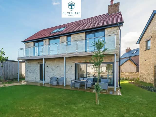 Set in an exclusive private estate, the holiday home is designed for luxury family living