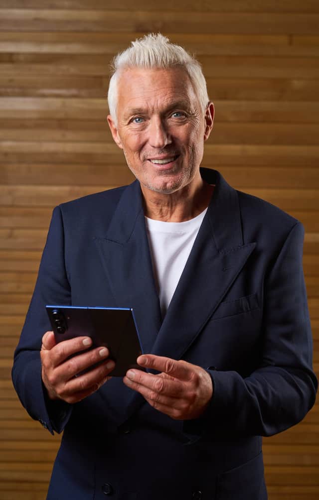 Martin Kemp stars in a new short film narrating original poem Life Unfolds Fast.