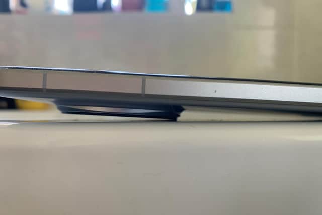 The Honor's round camera bump is annoyingly intrusive