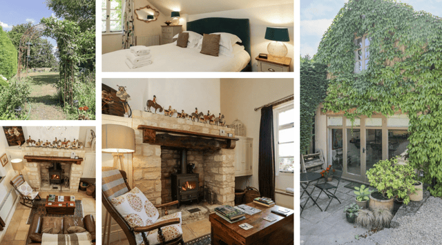 Old Reading Room cottage in Kingham – cosy romantic Christmas hideaway for two