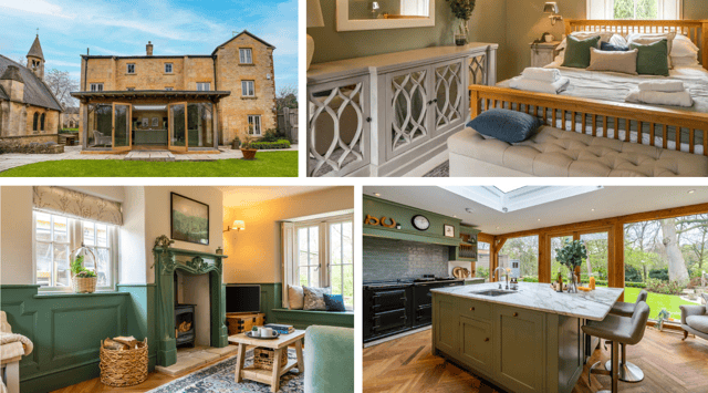 Hulls House in Broad Campden – a luxurious Cotswold retreat for big festive gatherings