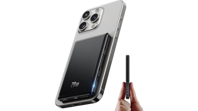Compact, quick charging, and cheap - this is a perfect accessory for your MagSafe smartphone