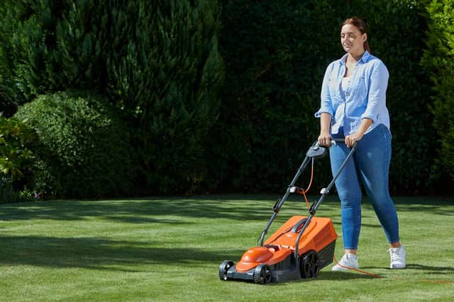 The Flymo SimpliMow 320