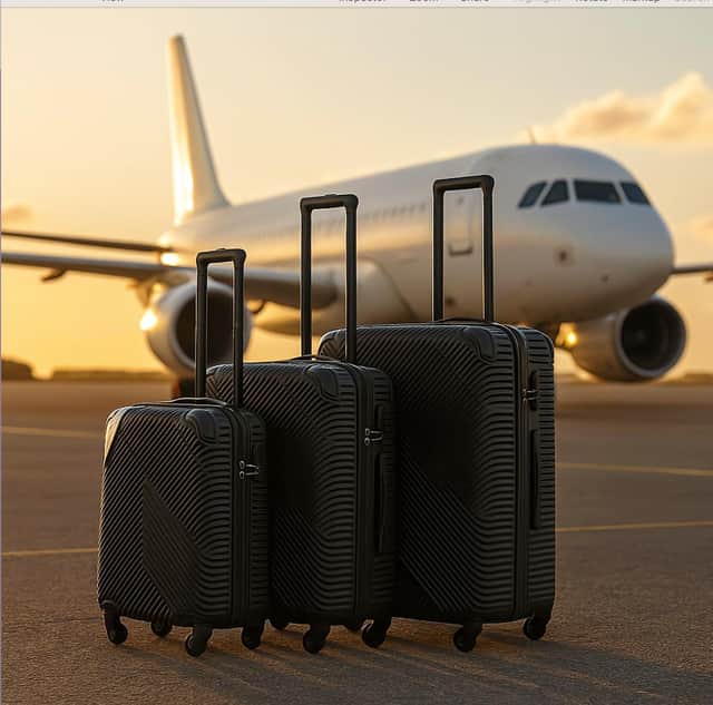 Neo 3 Piece Hard Shell Luggage Suitcase set