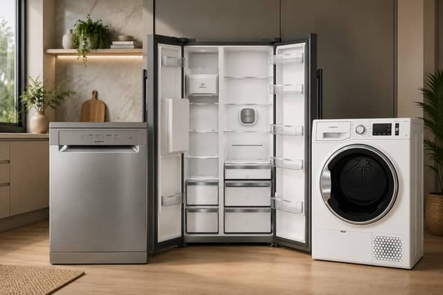 Selected Hotpoint appliances are included in a cashback promotion offering shoppers up to £300 back