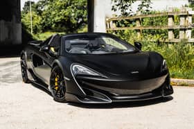 The 2019 McLaren 600LT Spider prize is accompanied by £5,000 in cash, with a £100,000 cash alternative available