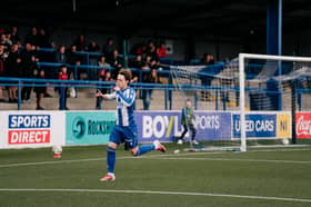 Jay Henderson scored a fine goal the last time the two teams met, at the Showgrounds back in September.