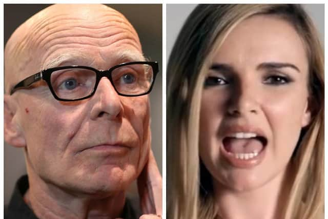 Eamonn McCann and Nadine Coyle.