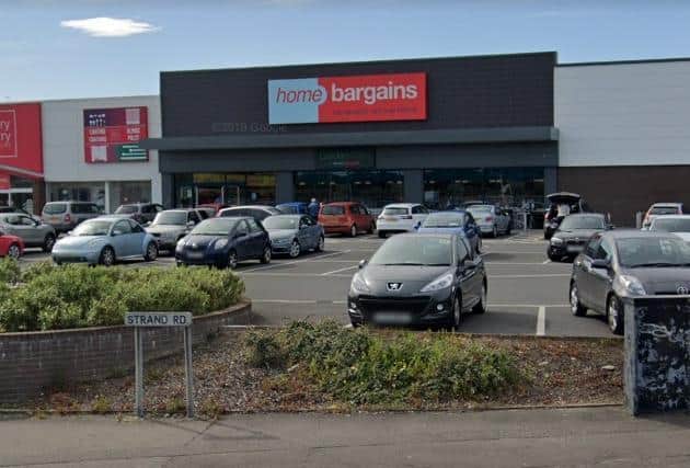 Home Bargains, Strand Road, Derry. (Photo: Google Street View)