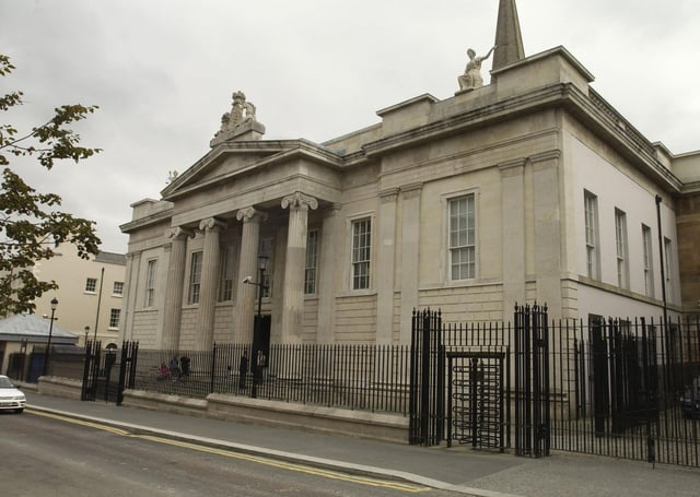 The courthouse at Bishop Street, Derry.