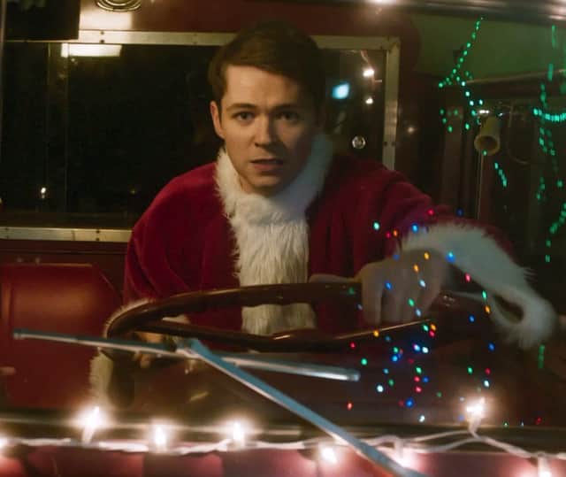 Damian McGinty in the film Santa Fake which will be released on DVD next week.