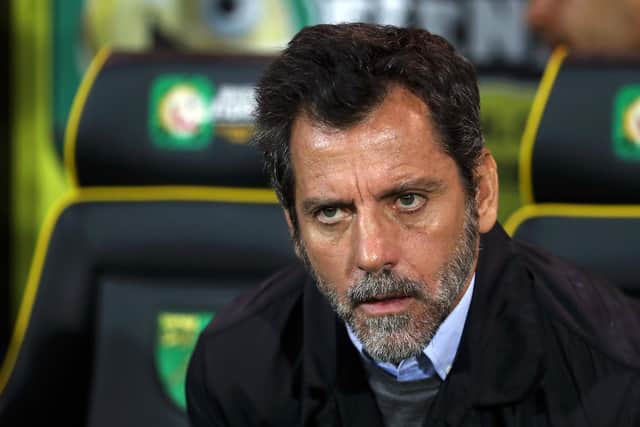 Watford are hoping to follow up their win over Norwich with one against Burnley. Their manager has hit back at claims that he's a defensive coach, and hinted that he'll look to play a 4-4-2 once his side hit their stride.