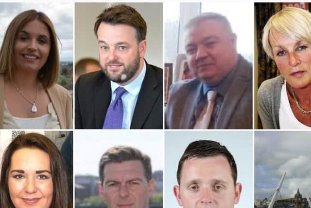 The candidates in Foyle.