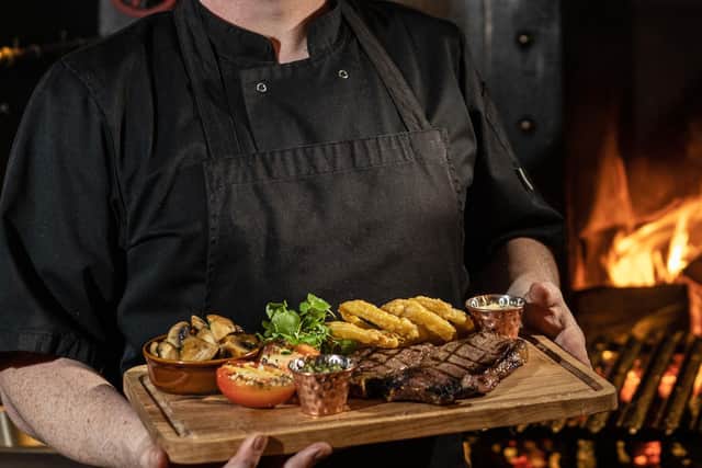 The Railway Tavern is renown for its top quality steak dishes.