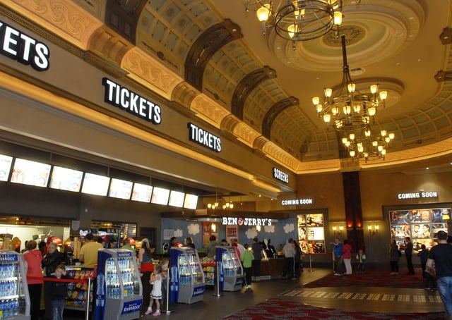 The foyer of Brunswick Cinebowl. INLS3311-215KM