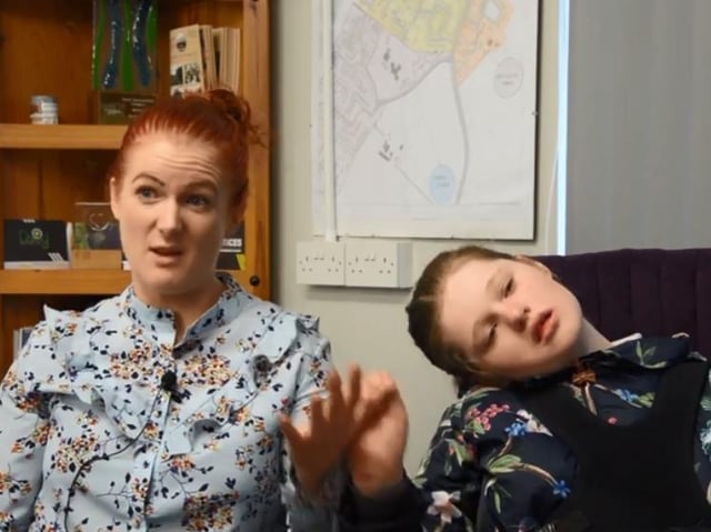 Claire McGill and her daughter Sianon.