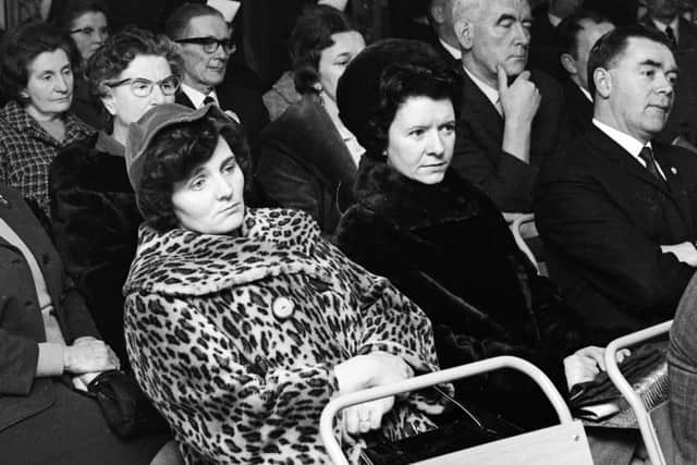 February 1969... Guests at the opening of the new community centre.