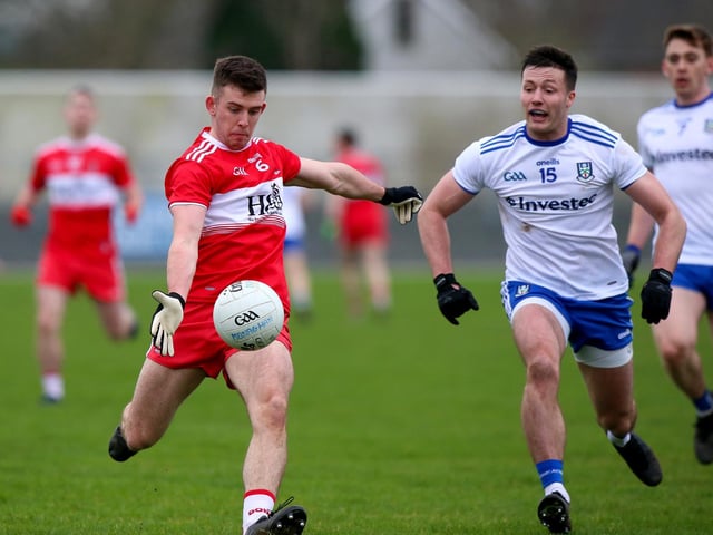 Shea Downey comes back into contention as Derry travel to Down in Division Three