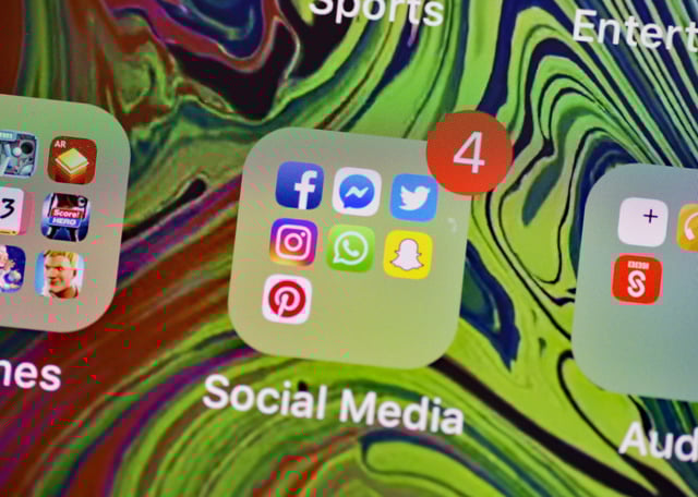 Social Media. (PA Wire)