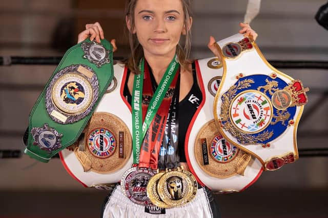 Multiple world kickboxing champion, Caitlin Murphy has spoken about how she has conquered anxiety and confidence issues through the sport.