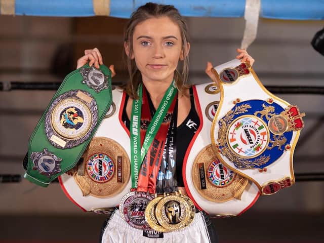 Multiple world kickboxing champion, Caitlin Murphy has spoken about how she has conquered anxiety and confidence issues through the sport.