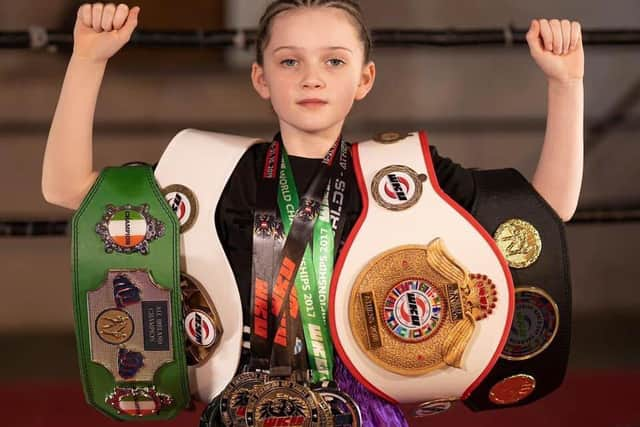 Three times world champion, Annie Murphy is hoping to 'challenge herself' at the upcoming WKU World Cup tournament at the Foyle Arena in Derry