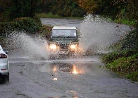 Heavy rain