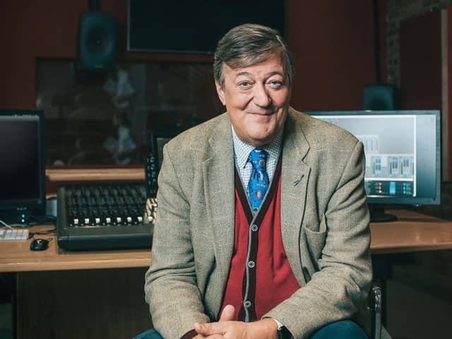 Stephen Fry said he was "shocked to hear that a savage knife has been taken to the quite brilliant linguistics department" at the University of Huddersfield