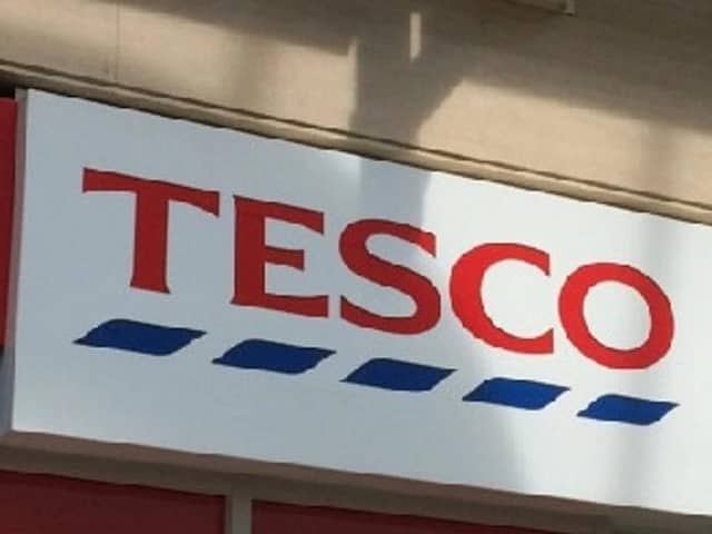 Tesco logo      (stock image)