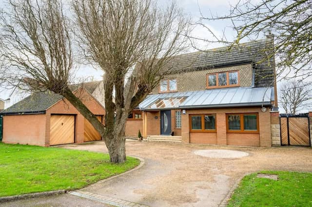 Four bedroom house for sale in Morborne Road, Folksworth. All photos: Zoopla