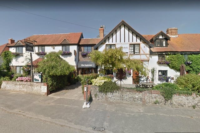The Inglenook Hotel and Restaurant.
255 Pagham Road, Bognor Regis, PO21 3QB.
4.5 star rating on Trip Advisor with one reviewer saying "the garden and lighting is so perfect for a romantic evening."
Photo from Google Maps street view.