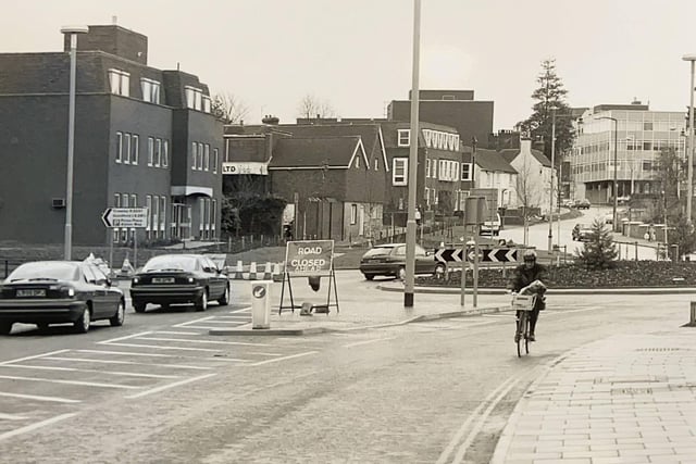 Worthing Road, Horsham, in 1995