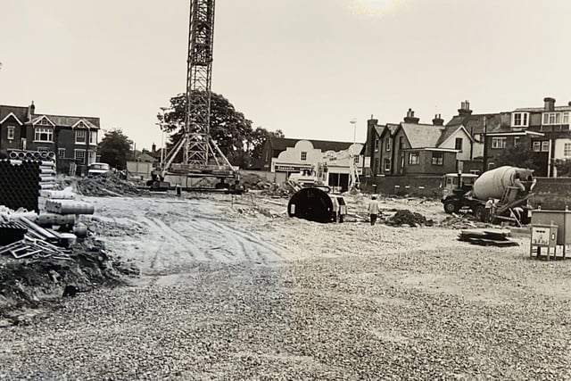 The Mecca site, North Street, Horsham, in 1983