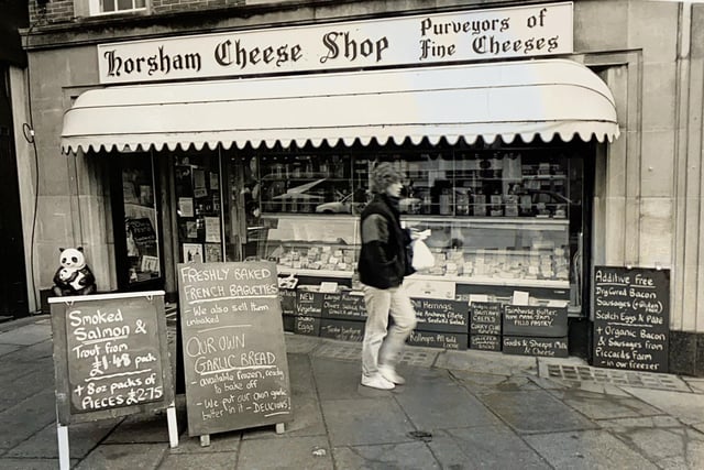 Horsham Cheese Shop in June 1991
