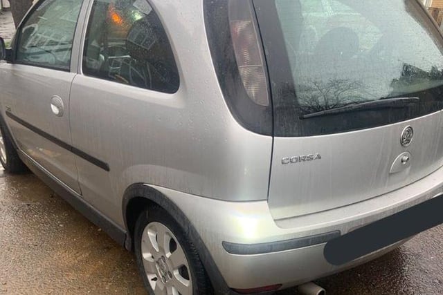 Police stopped this car in Peterborough on Wednesday and said: "Another vehicle stopped in Peterborough. This is also being driven by a provisional licence holder without supervision, L plates or insurance."