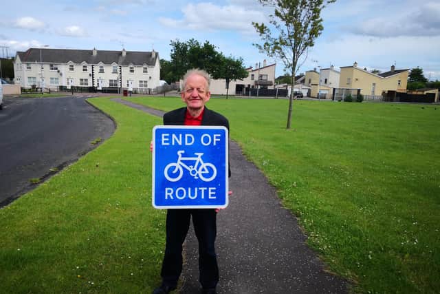 Strathfoyle resident John Doherty is among those calling for funding for the greenway.